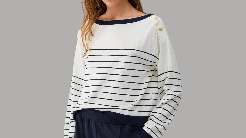 Liu Jo maglia a righe TA6213MS55N
