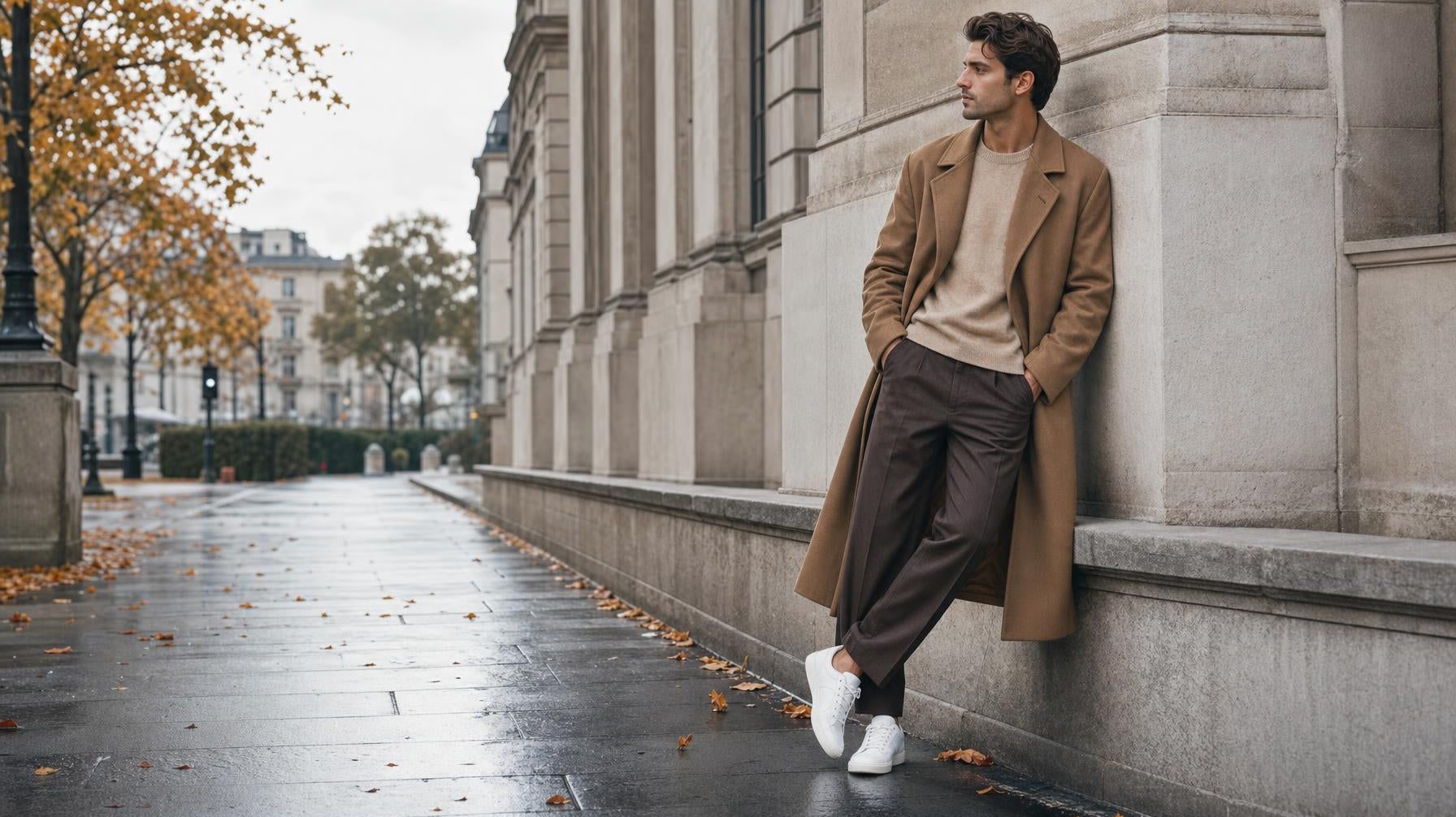 Come abbinare le sneakers bianche in autunno: idee outfit per uomo e donna