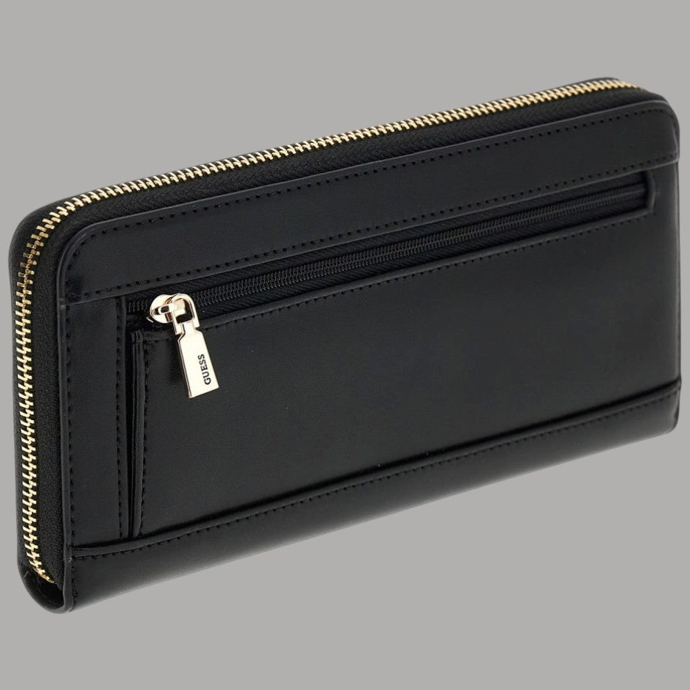 Portafoglio grande Guess Audrey con chiusura zip around