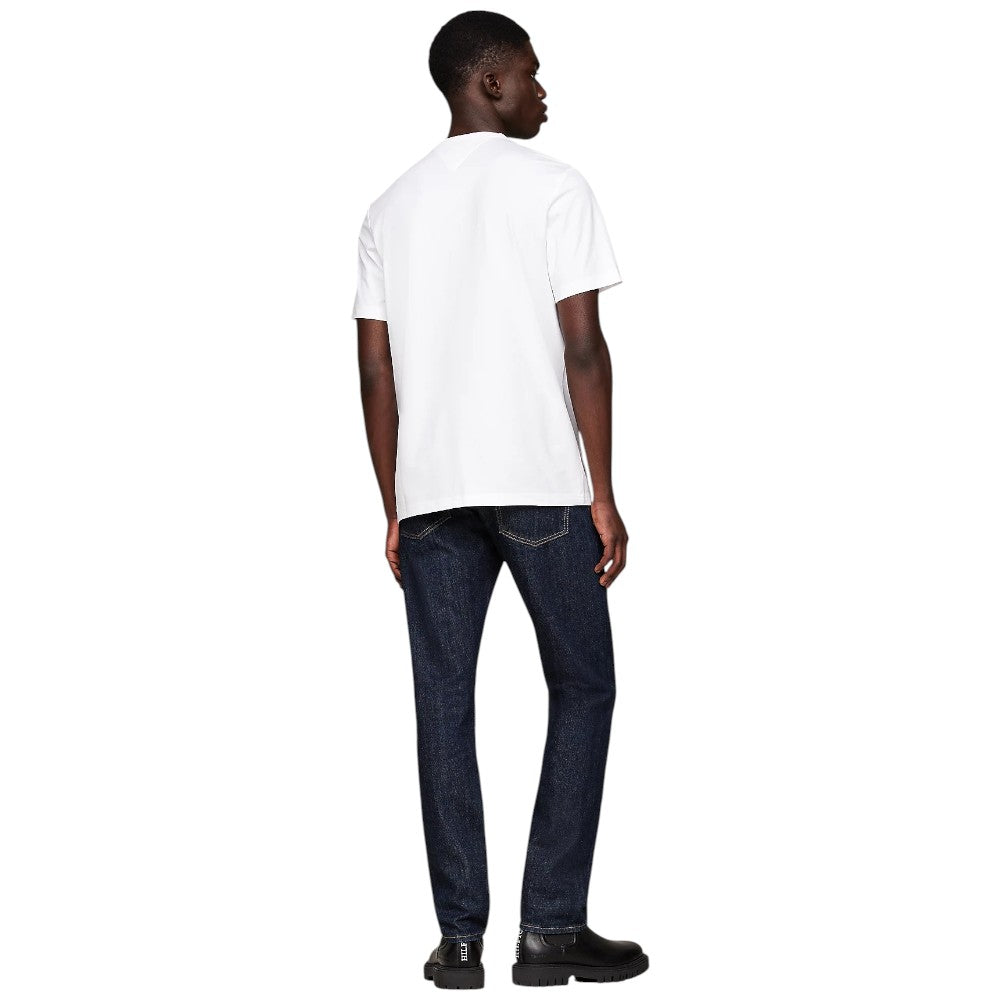 Tommy Hilfiger t-shirt bianca tech MW0MW37313YBR T-shirt Tommy Hilfiger