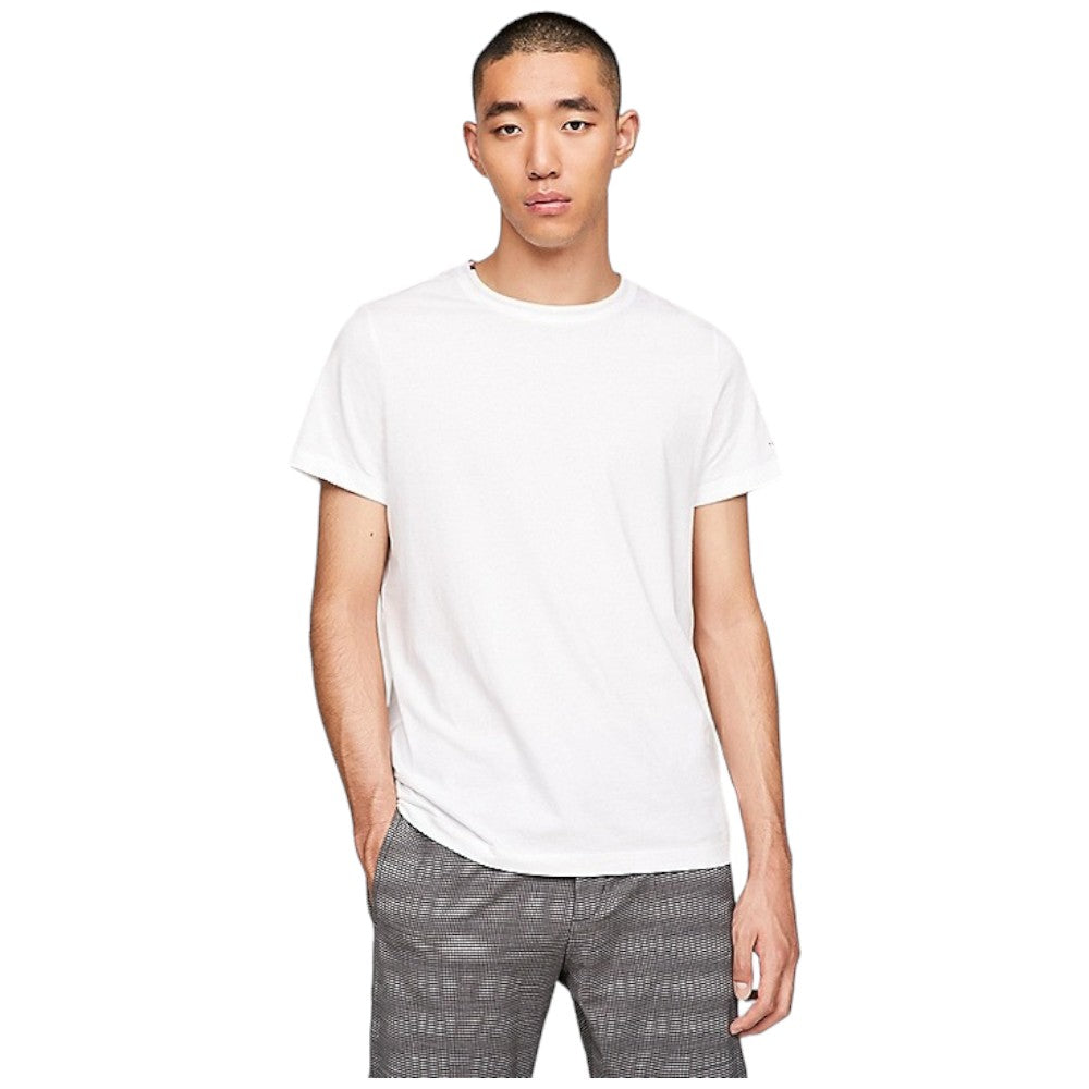 Tommy Hilfiger t-shirt bianca MW0MW33892 T-shirt Tommy Hilfiger