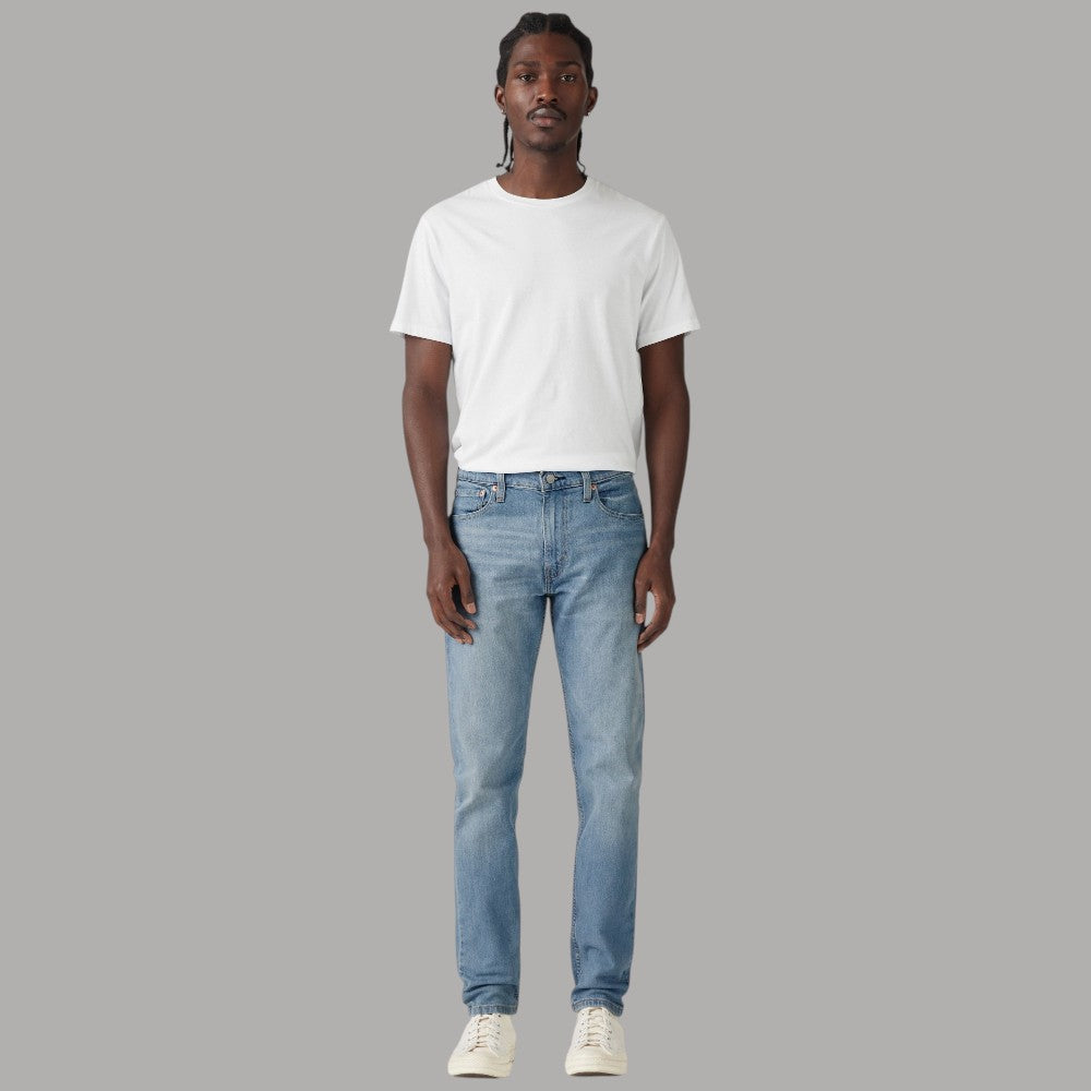 Jeans uomo Levi's 512 in denim chiaro Pelican Rust