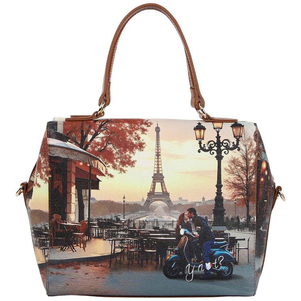 YNot borsa boston KISSES FROM PARIS YES702F6 YNot