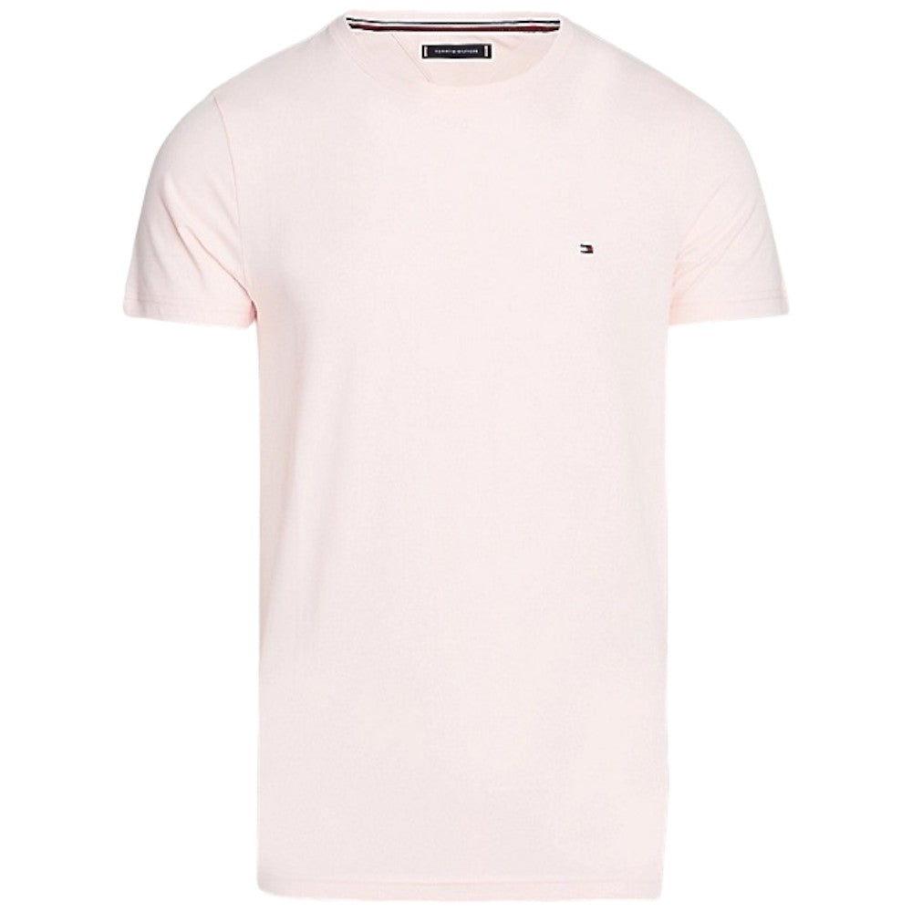 Tommy Hilfiger t-shirt rosa logo piccolo MW0MW10800 T-shirt Tommy Hilfiger