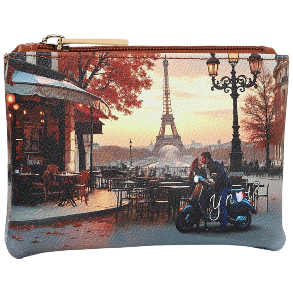 YNot pocket piccola con zip KISSES FROM PARIS YES340F6 YNot