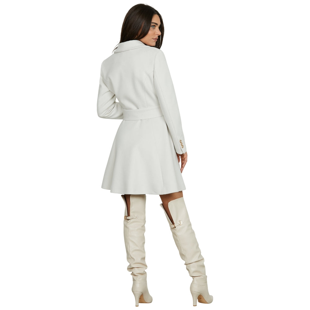 Relish cappotto bianco avorio PALMAST RDA2505550004 Cappotti Relish