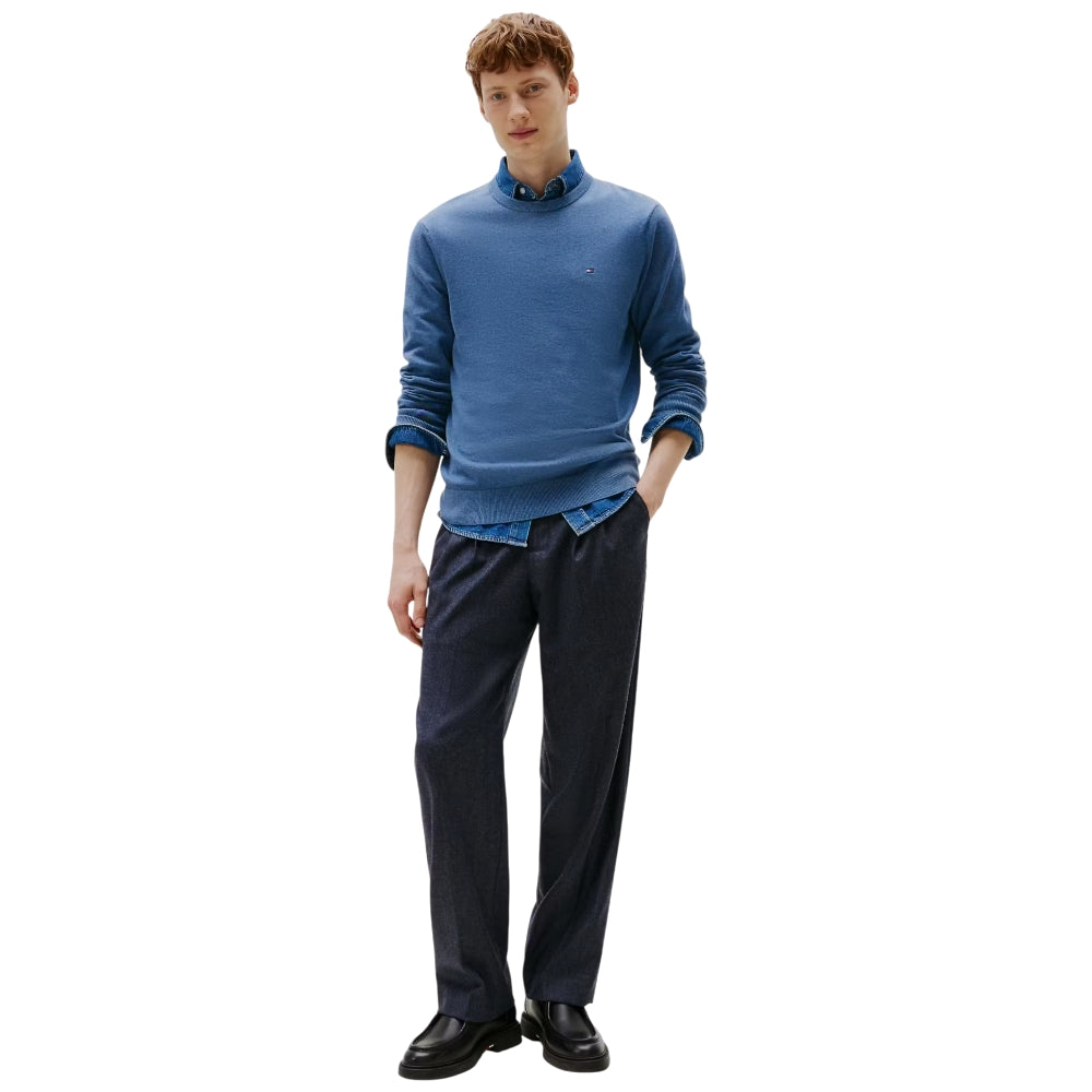 Tommy Hilfiger pullover blu avion MW0MW39999DVC Tommy Hilfiger