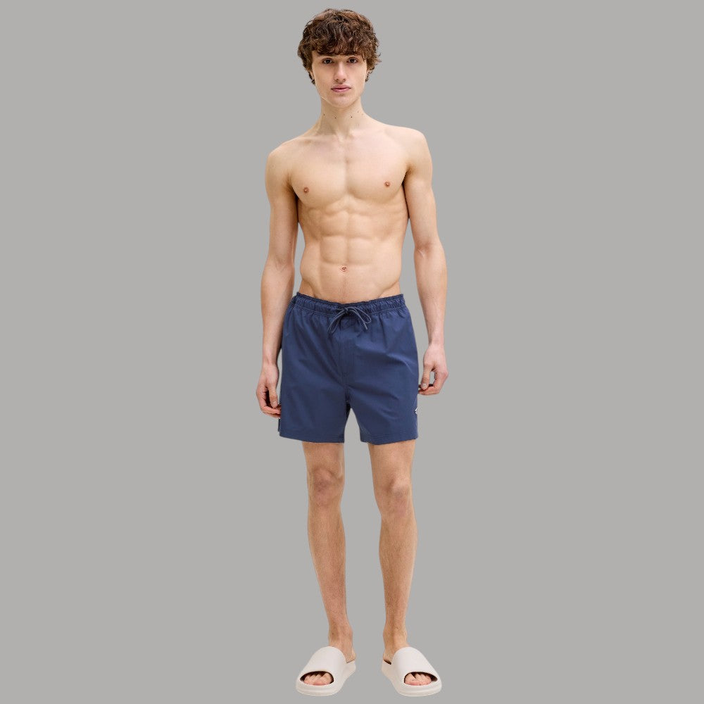 Jack & Jones Costume da Bagno Uomo Regular Fit blu con Tasche e Coulisse