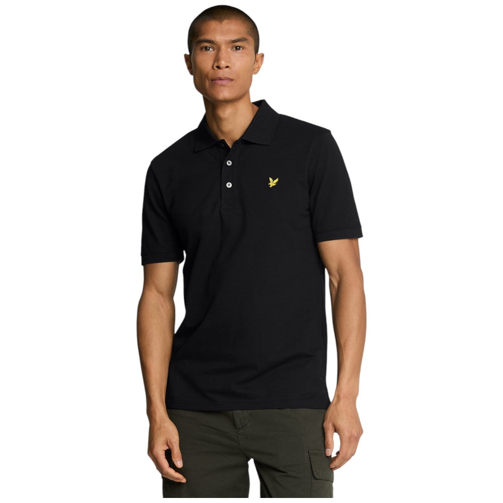 Lyle & Scott maglietta polo nera SP400VOG Polo Lyle & Scott