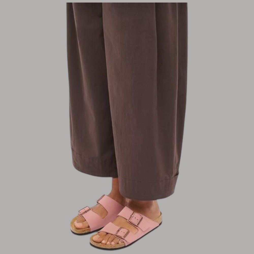 Birkenstock Ciabatte Arizona donna pink clay con doppie fibbie e suola in sughero