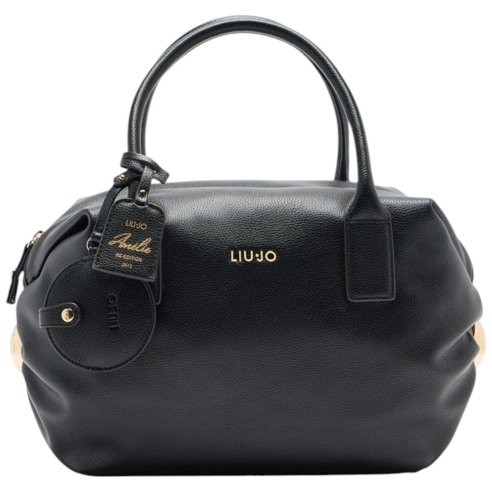 Liu Jo borsa grande nera Kate AF5027E0058-22222 Borse Liu Jo