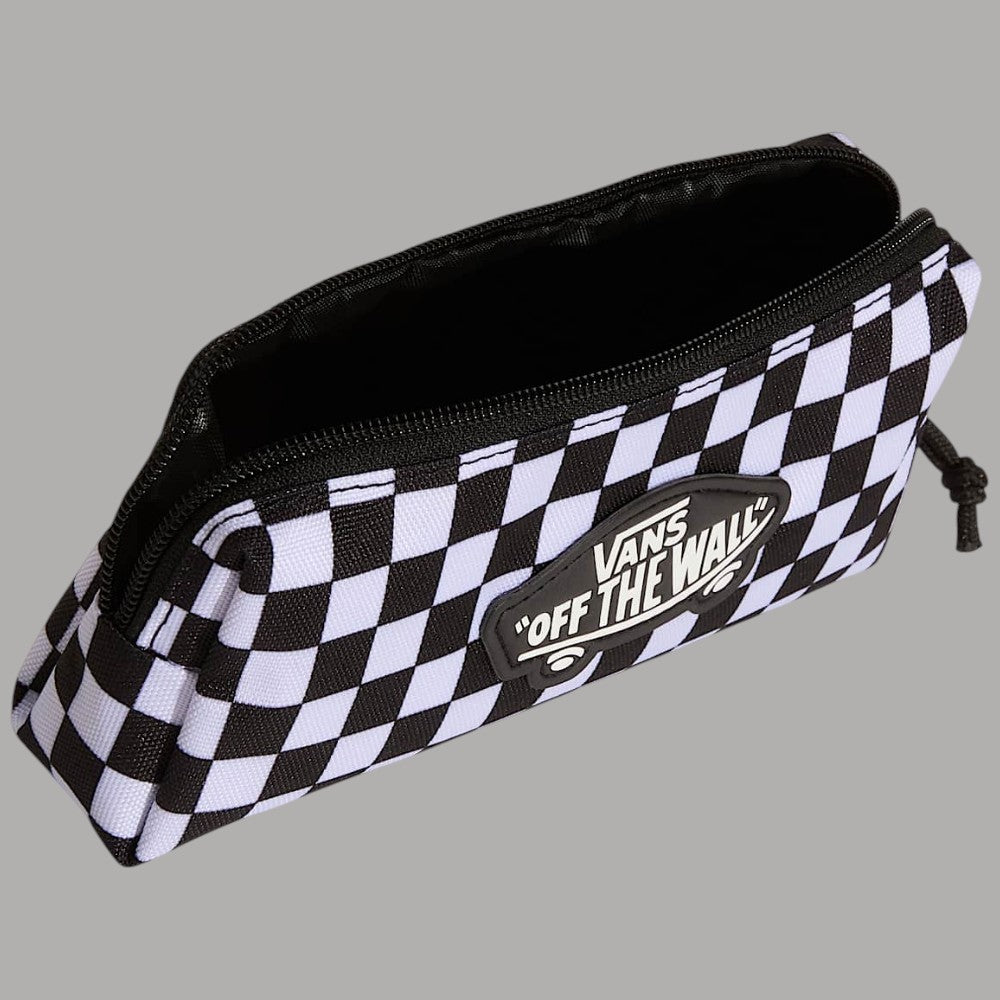 Astuccio Vans Old Skool nero con logo Vans bianco