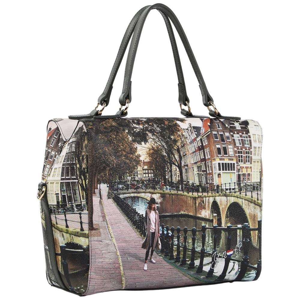 YNot borsa boston AMSTERDAM BRIDGE YES702F6 YNot