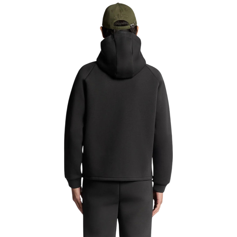 Lyle & Scott felpa nera a giubbino in neoprene ML2516V-Z865 Felpe Lyle & Scott