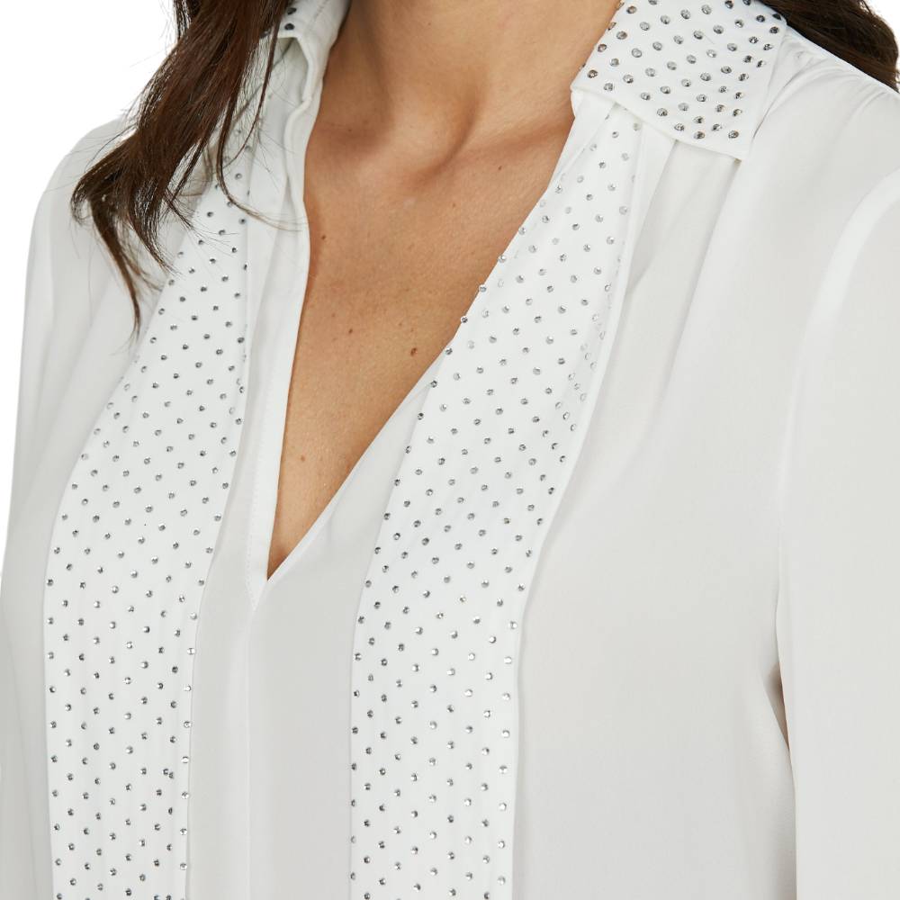 Relish blusa bianca TUCSONAS RDA2503009022 Camicie Relish
