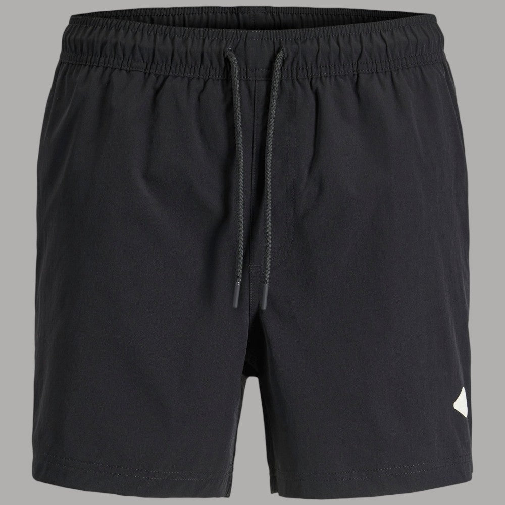 Jack & Jones Costume da bagno uomo Regular Fit nero con tasche e coulisse