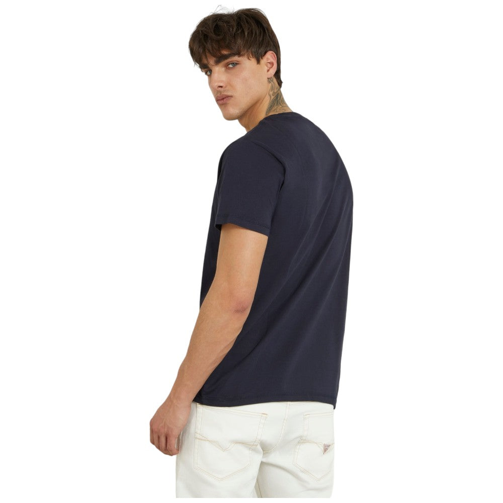 Guess t-shirt blu logo College M4GI62 I3Z14 T-shirt Guess