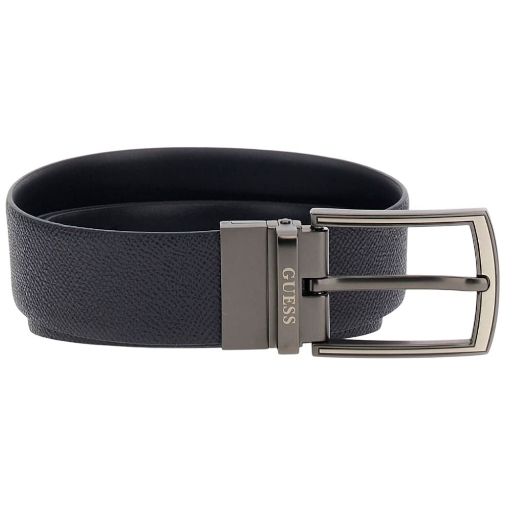 Guess cintura blu reversibile in vera pelle BM7823P5335BLN Cinture Guess