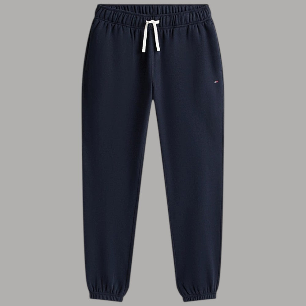 Pantalone tuta jogger Tommy Hilfiger con bandierina ricamata