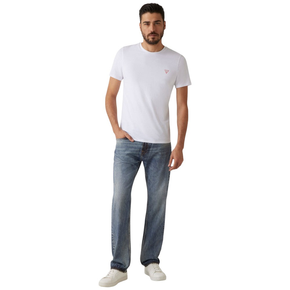 Guess t-shirt bianca logo piccolo M2YI36 I3Z14 G011 T-shirt Guess