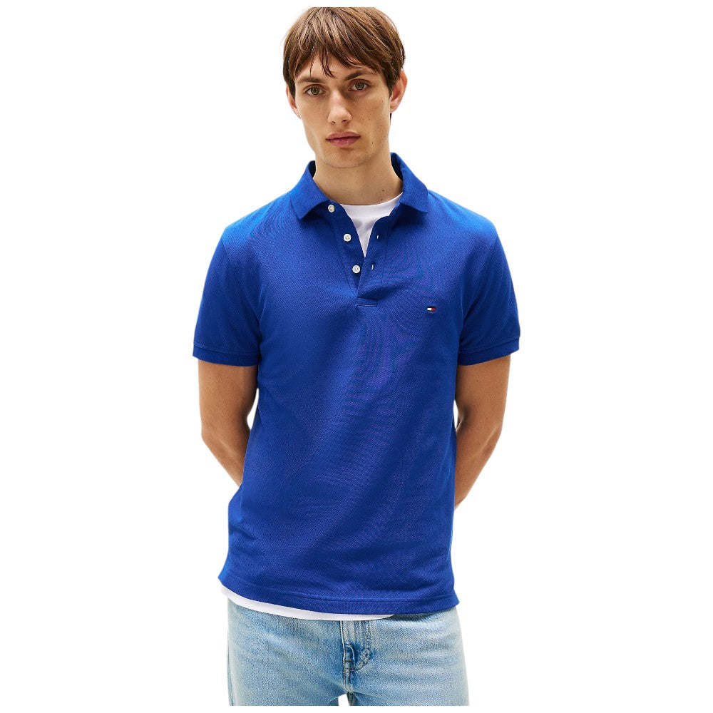 Tommy Hilfiger maglietta polo blu royal TH 1985 MW0MW17771D03 Polo Tommy Hilfiger
