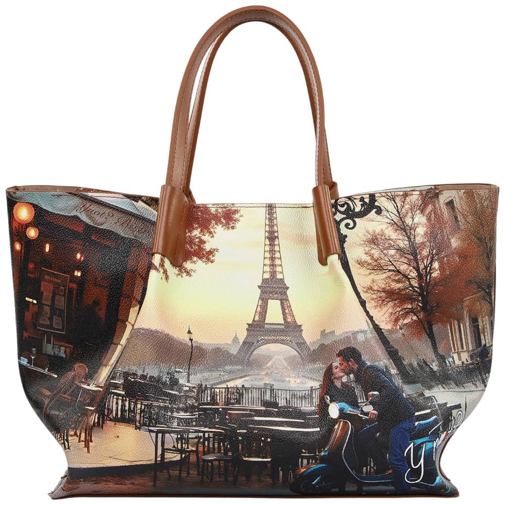 YNot borsa shopping media KISSES FROM PARIS YES708F6 YNot