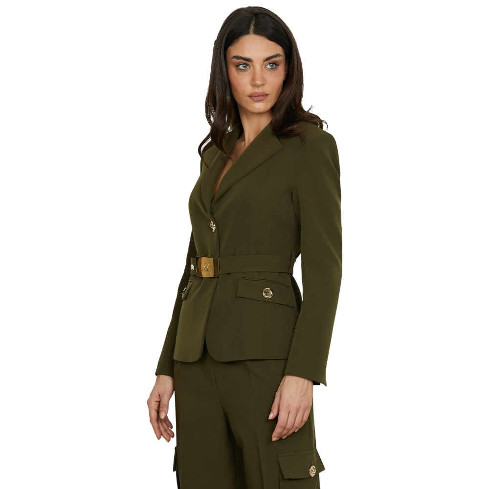 Relish giacca blazer verde AMBEL RDA2505006001 Giacche Relish