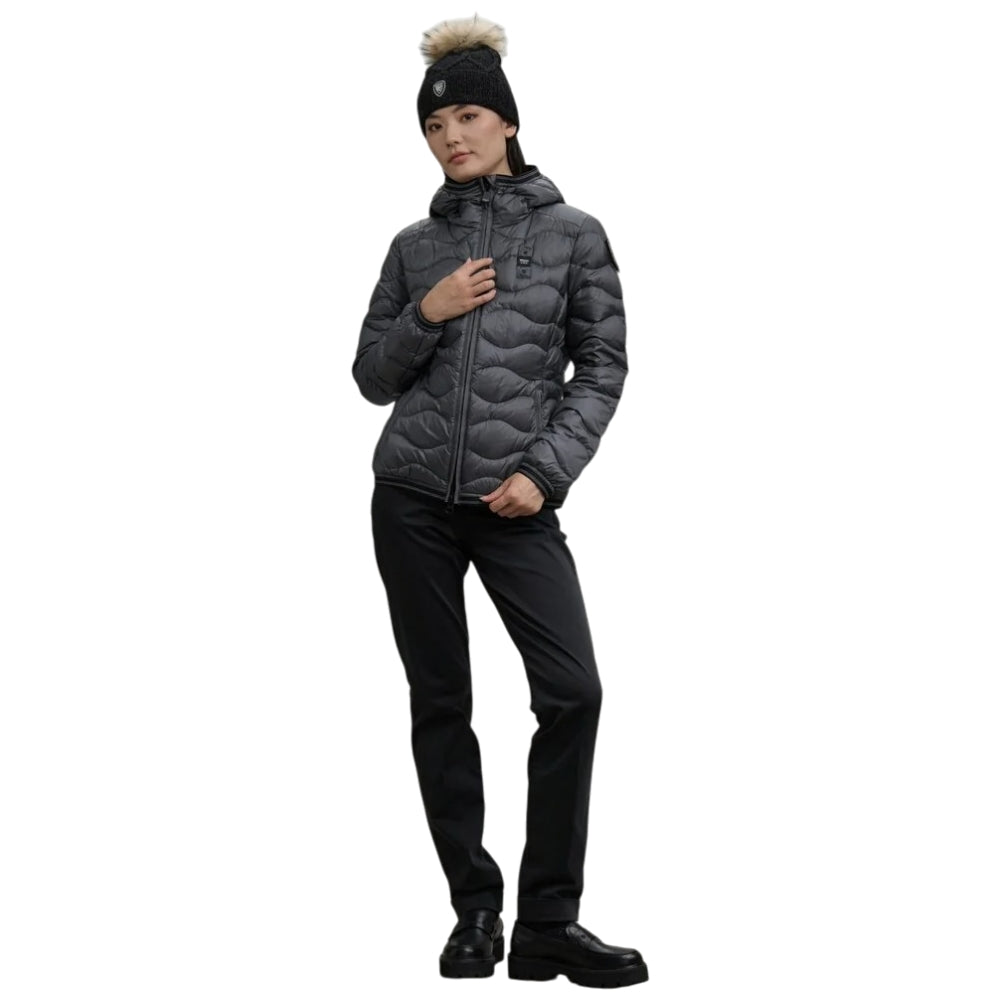 Blauer piumino grigio antracite Camelia 25WBLDC03095 Giubbini Blauer