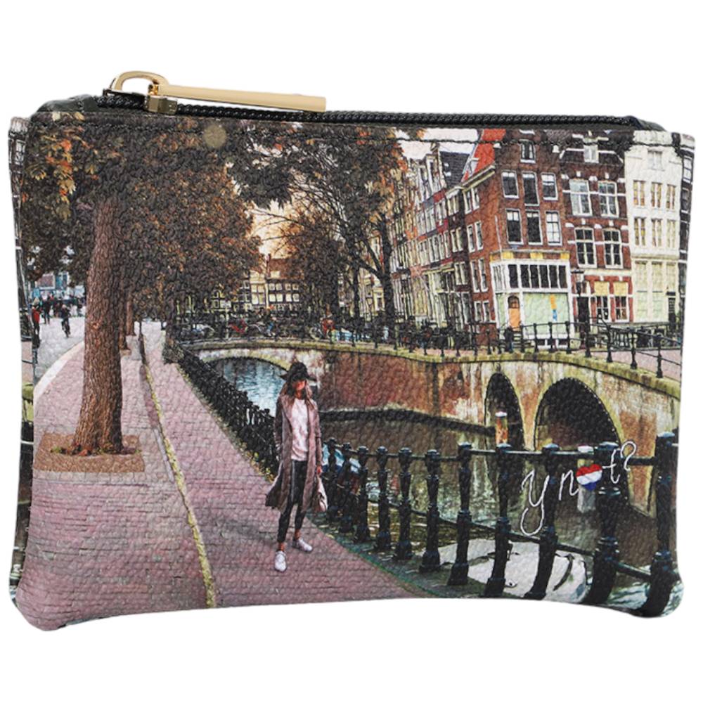 YNot pocket piccola con zip AMSTERDAM BRIDGE YES340F6 YNot