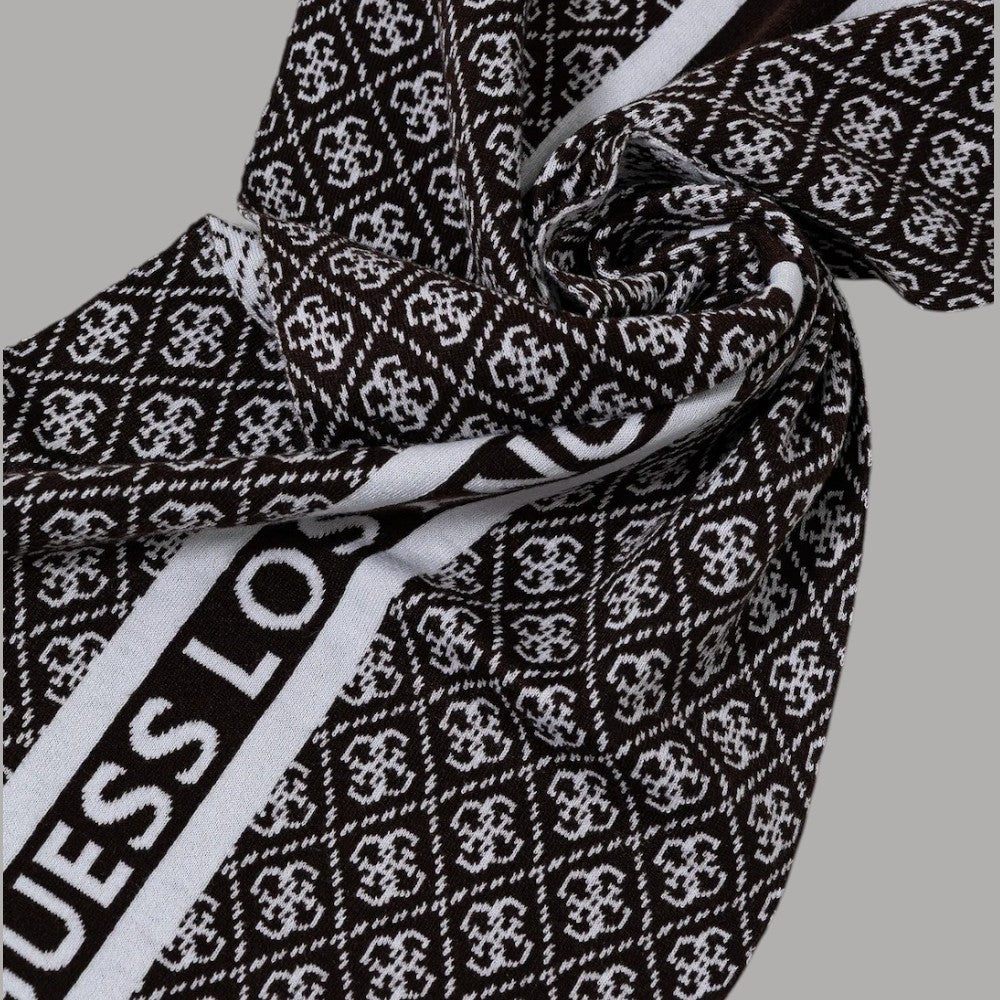 Guess sciarpa marrone da donna logo 4G W4BZ22 Z3JD2 FNHT - Prodotti di Classe