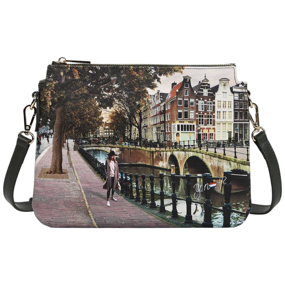 YNot borsa tracolla 2 scomparti AMSTERDAM BRIDGE YES630F6 YNot