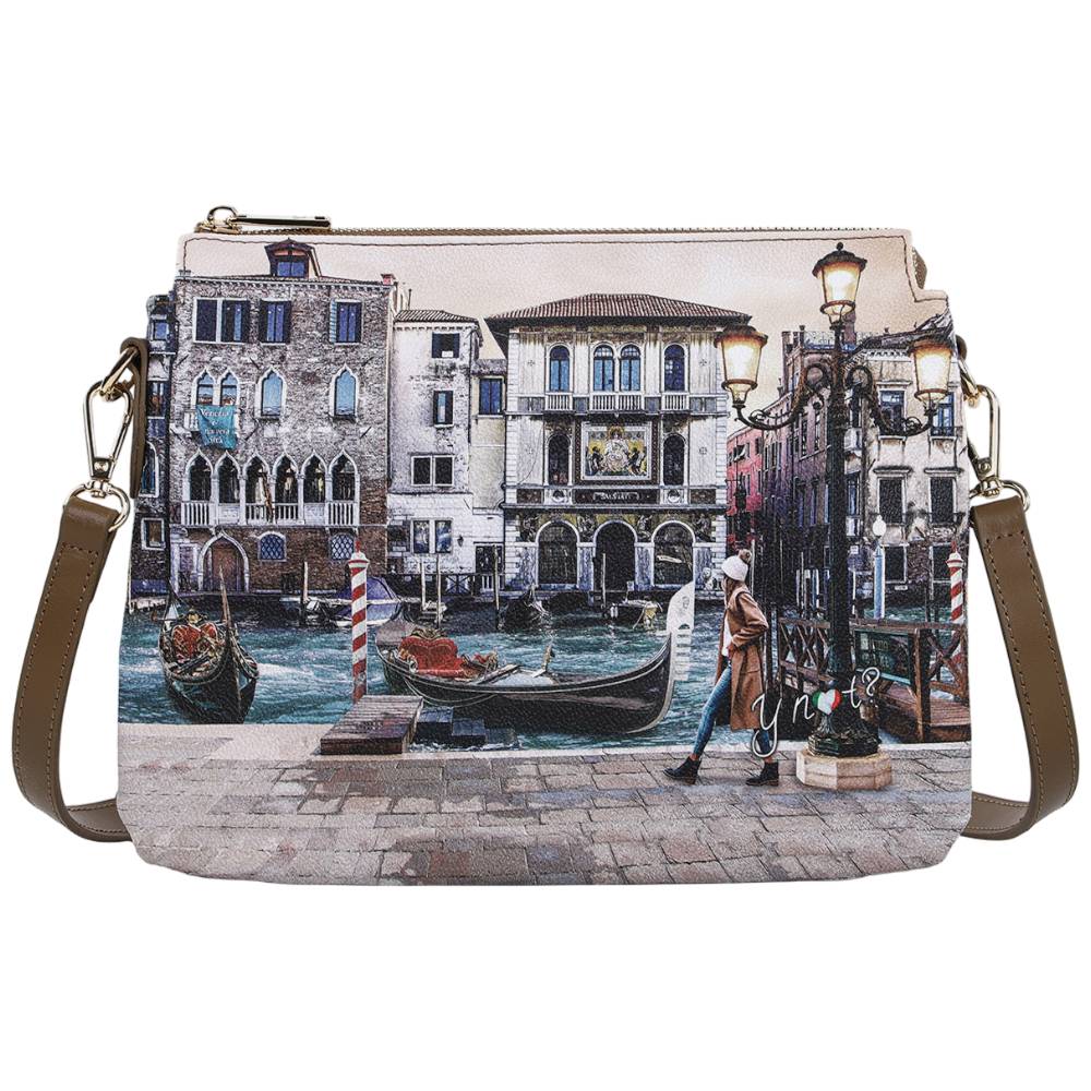 YNot borsa tracolla 2 scomparti BLUE LAGOON YES630F6 YNot
