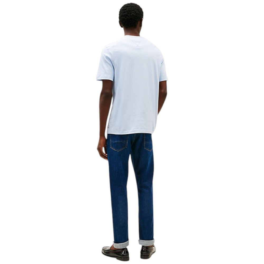 Tommy Hilfiger t-shirt celeste MW0MW39995C10 T-shirt Tommy Hilfiger