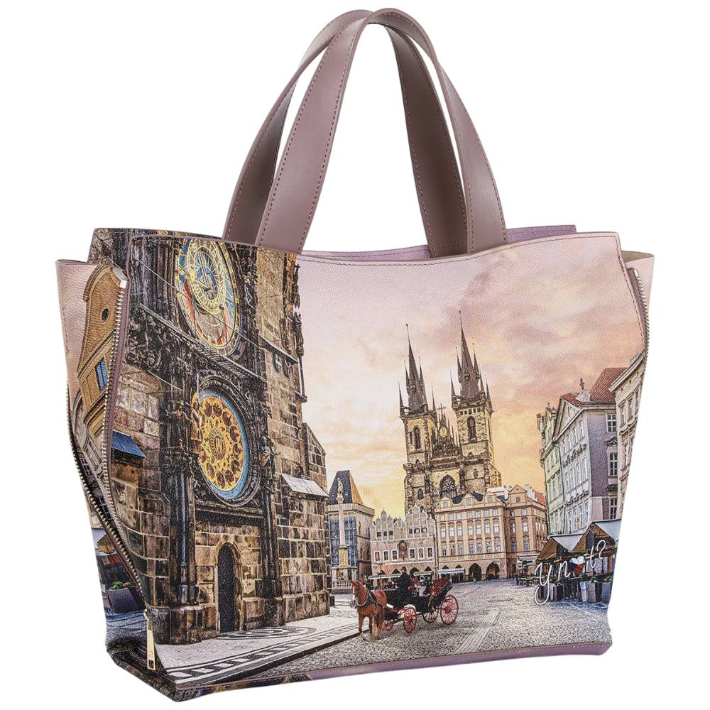 YNot borsa tote ASTRO CLOCK YES709F6 YNot