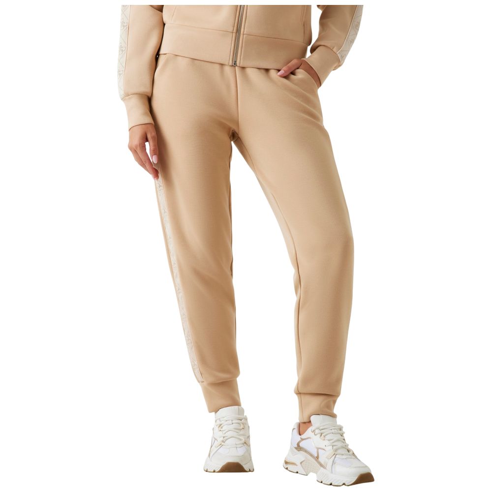 Guess pantaloni jogger beige NEW VICTOIRE W5YB11 KBYE2 A11T Pantaloni Guess