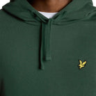 Lyle & Scott felpa verde con cappuccio ML416VOG Felpe Lyle & Scott