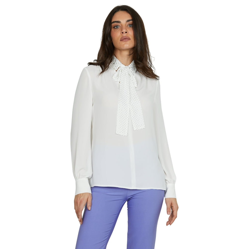Relish blusa bianca TUCSONAS RDA2503009022 Camicie Relish