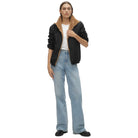 Vero Moda giacca pelliccia eco reversibile marrone nero 10292579 Giubbini Vero Moda