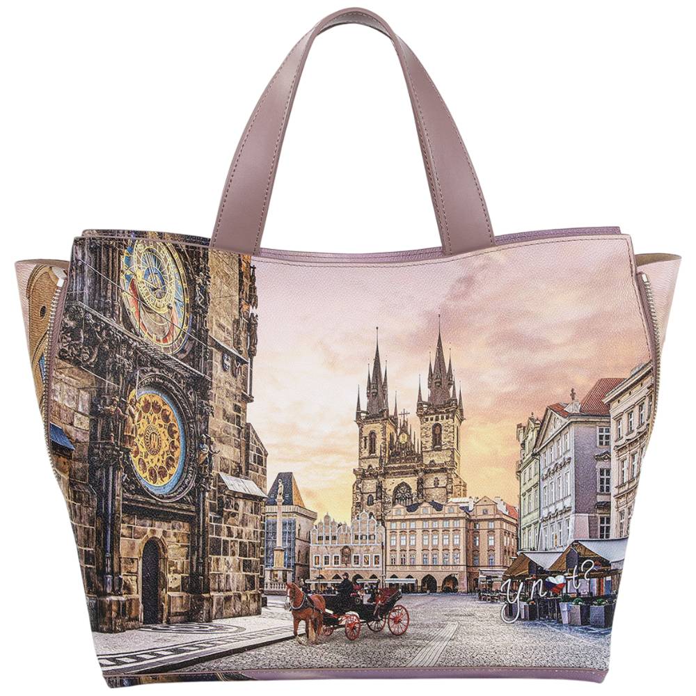 YNot borsa tote ASTRO CLOCK YES709F6 YNot