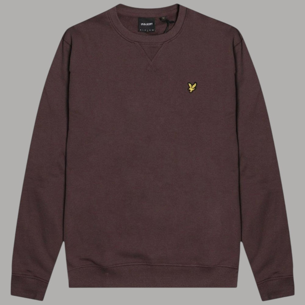 Felpa Lyle & Scott ML1131V girocollo in cotone con logo