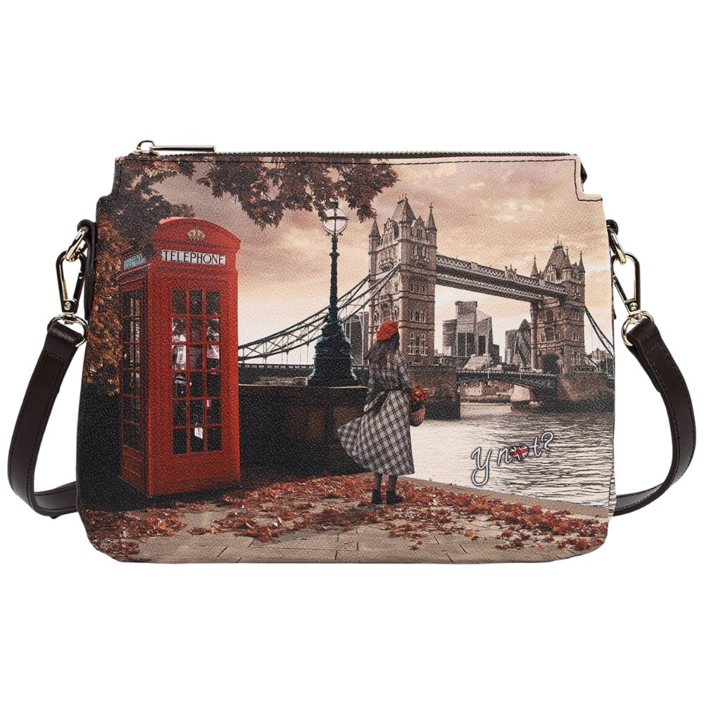 YNot borsa tracolla 2 scomparti LONDON BRIDGE YES630F6 YNot