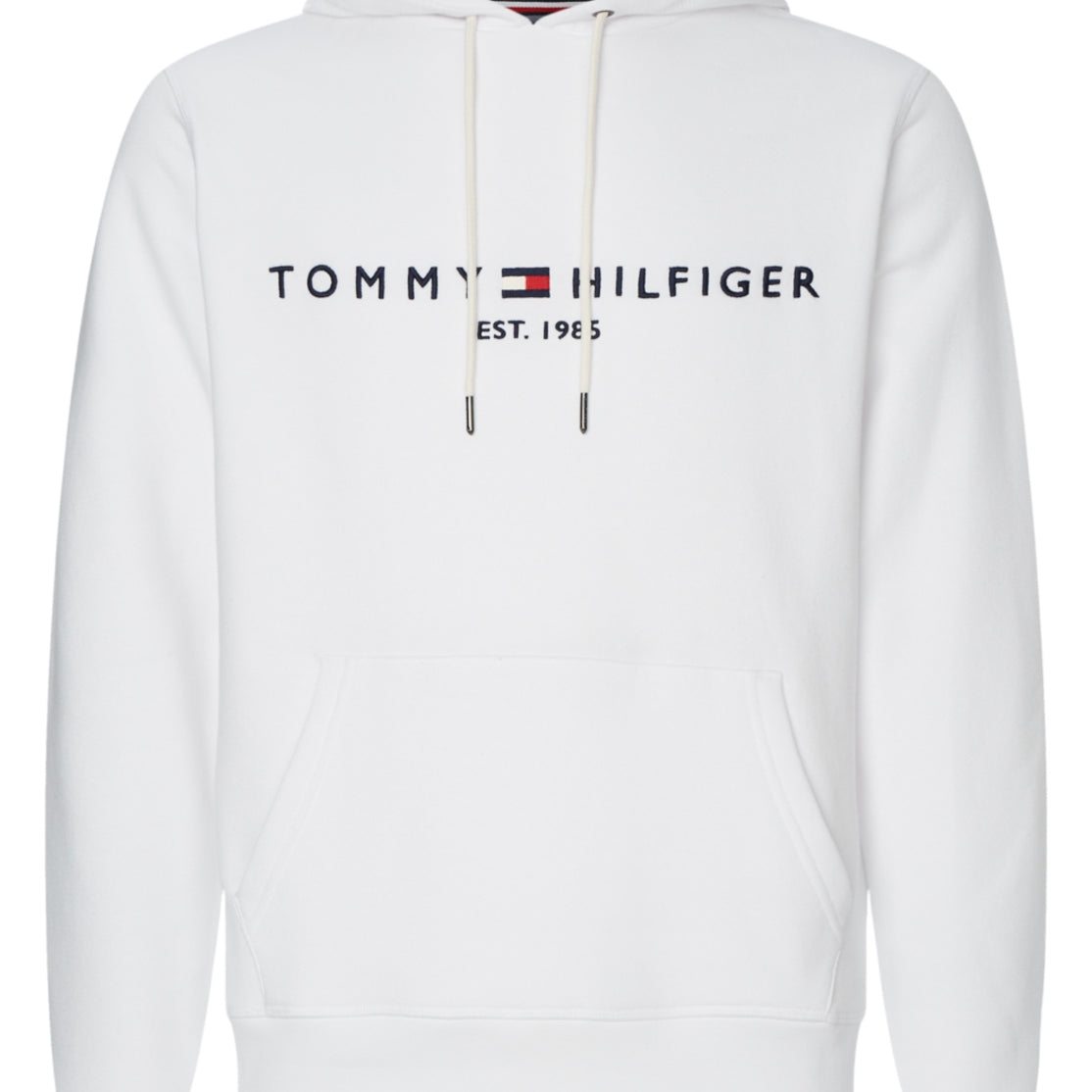 Tommy Hilfiger felpa con cappuccio bianca MW0MW11599 Felpe Tommy Hilfiger