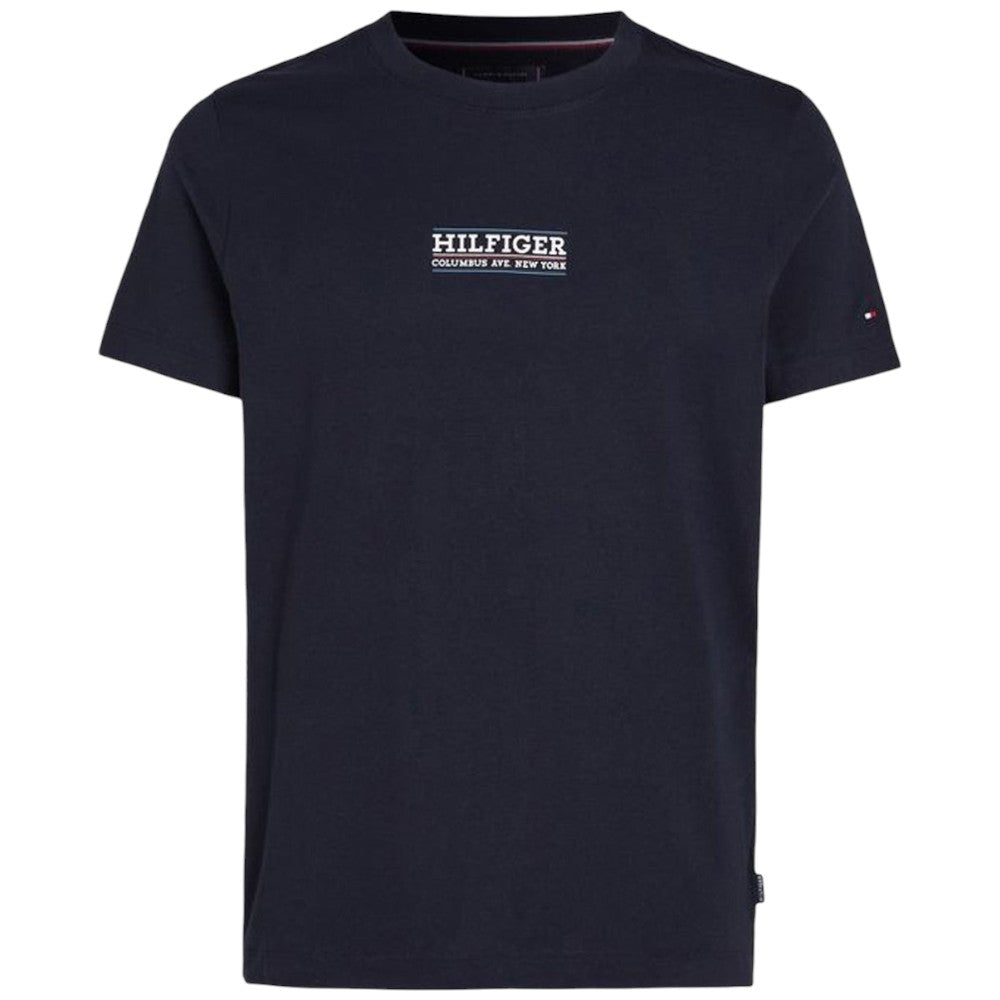 Tommy Hilfiger t-shirt blu MW0MW34387 T-shirt Tommy Hilfiger