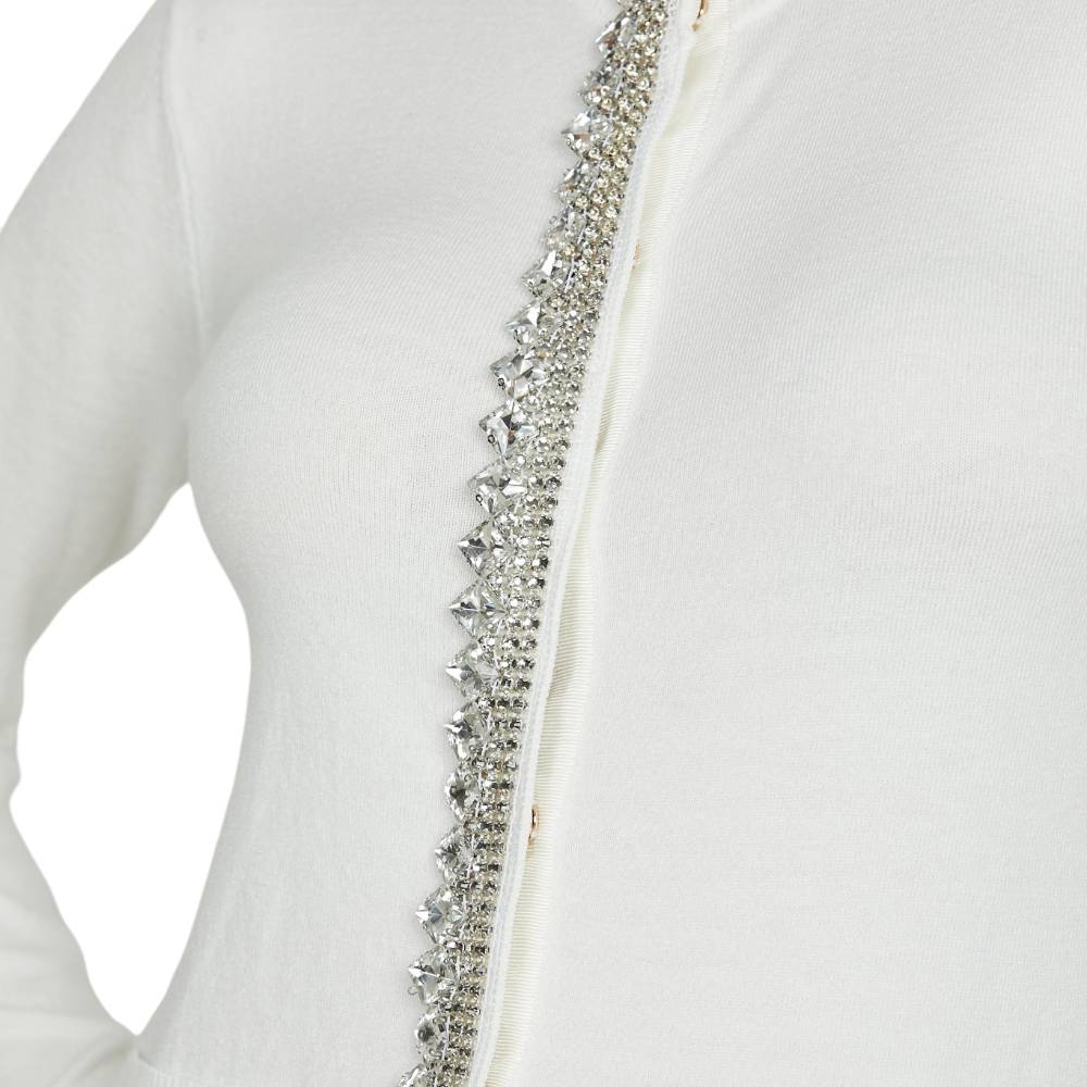 Relish cardigan bianco LANAI RDA2502605016 Maglieria Relish