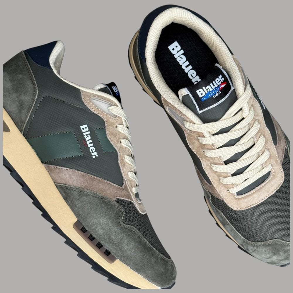 BLAUER sneakers militare blu Ryder01- F5RYDER01/NYN - Prodotti di Classe