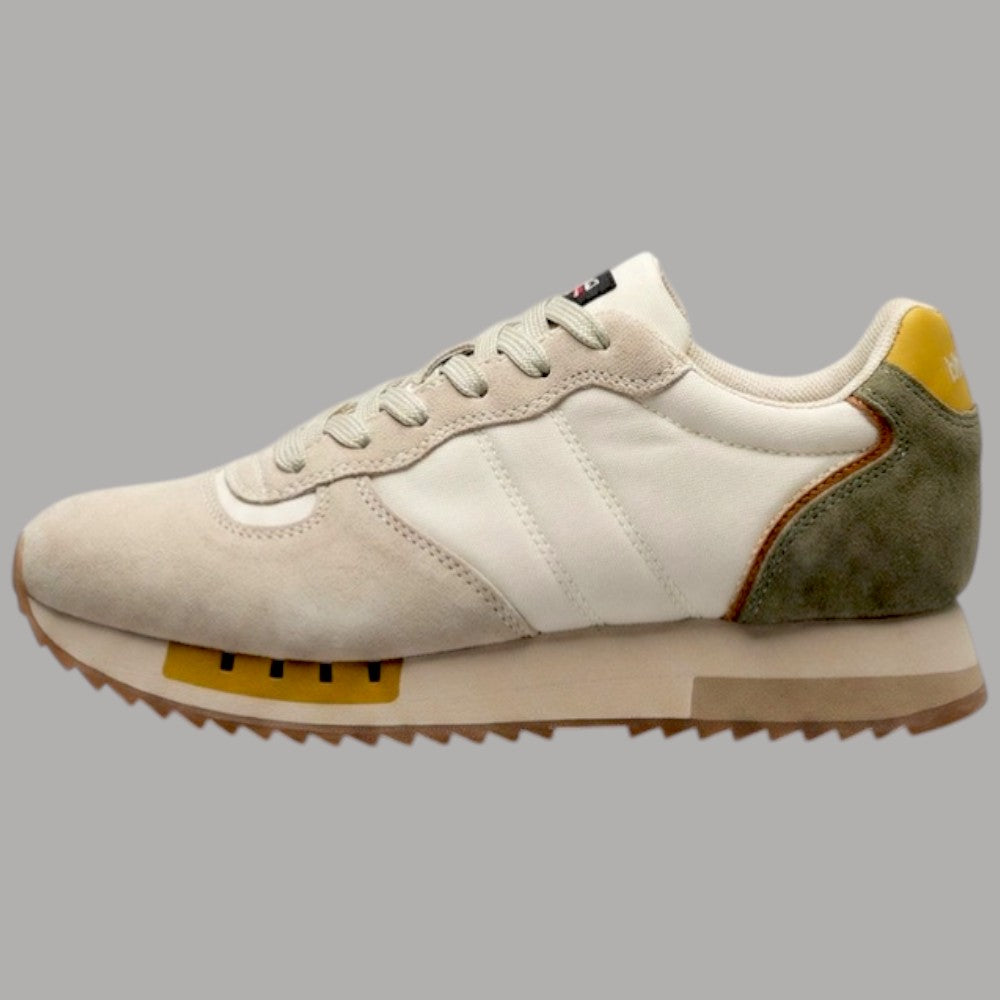 BLAUER sneakers uomo QUEENS01 in nabuk e nylon, comfort leggero - Prodotti di Classe
