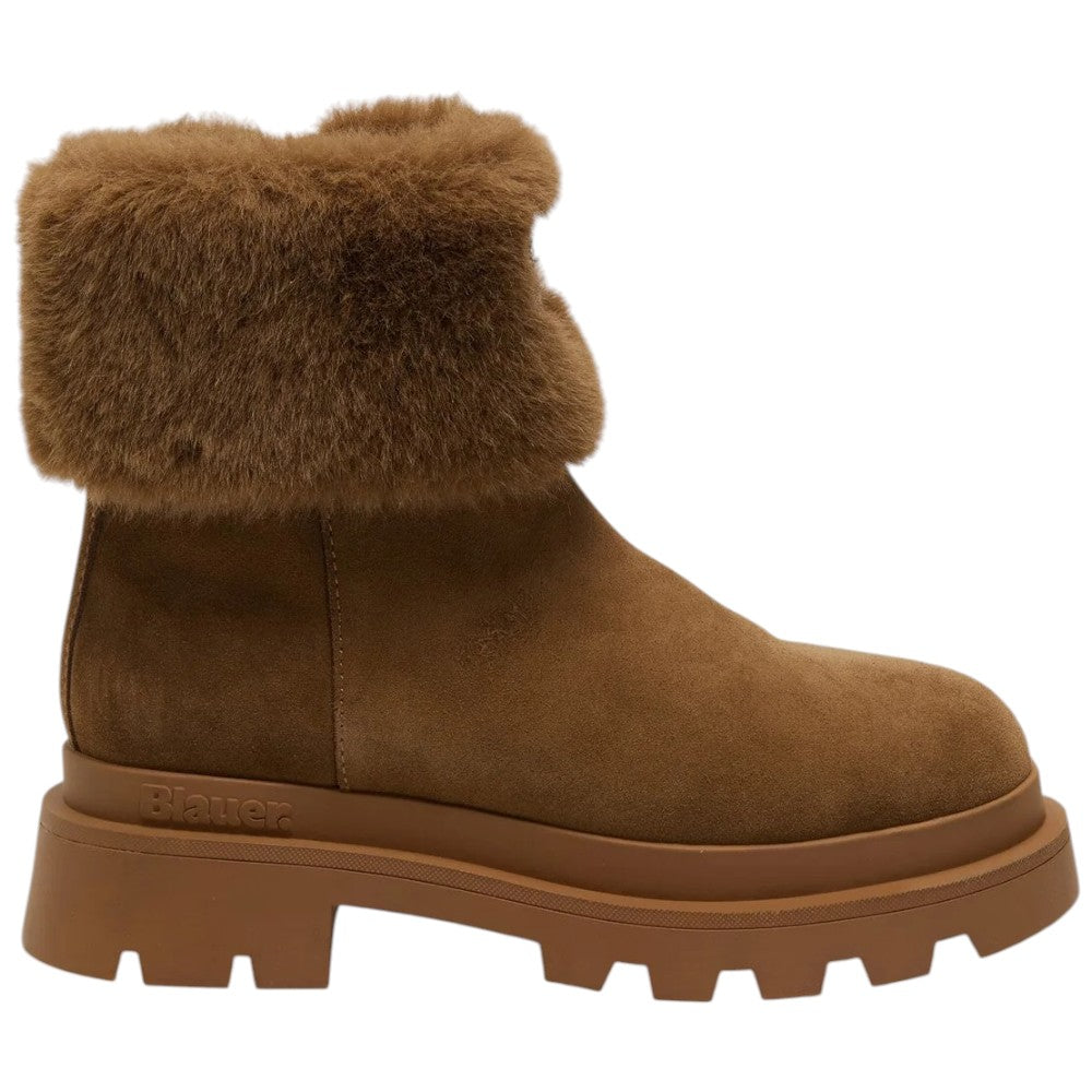 BLAUER stivaletti in suede Cognac art. F5KIMMEL10 Sneakers Blauer