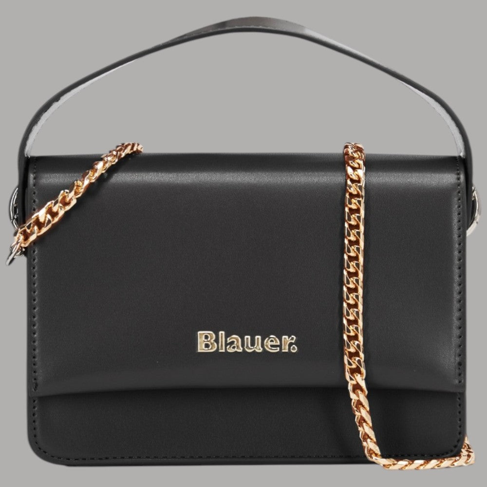Blauer Borsa Mini Mano con Tracolla a Catena Dorata - Prodotti di Classe