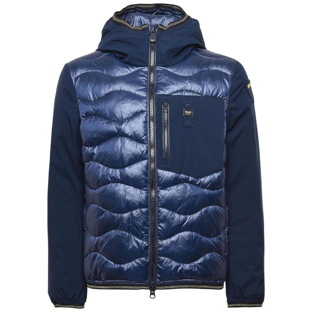 Blauer piumino blu in piuma Albert 25WBLUC08078 Giubbini Blauer