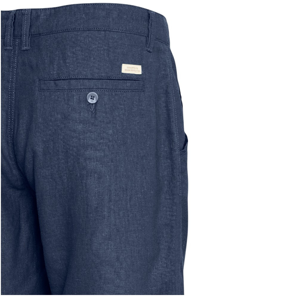 Blend bermuda in lino dress blu art. Billy 20717870 Bermuda Blend